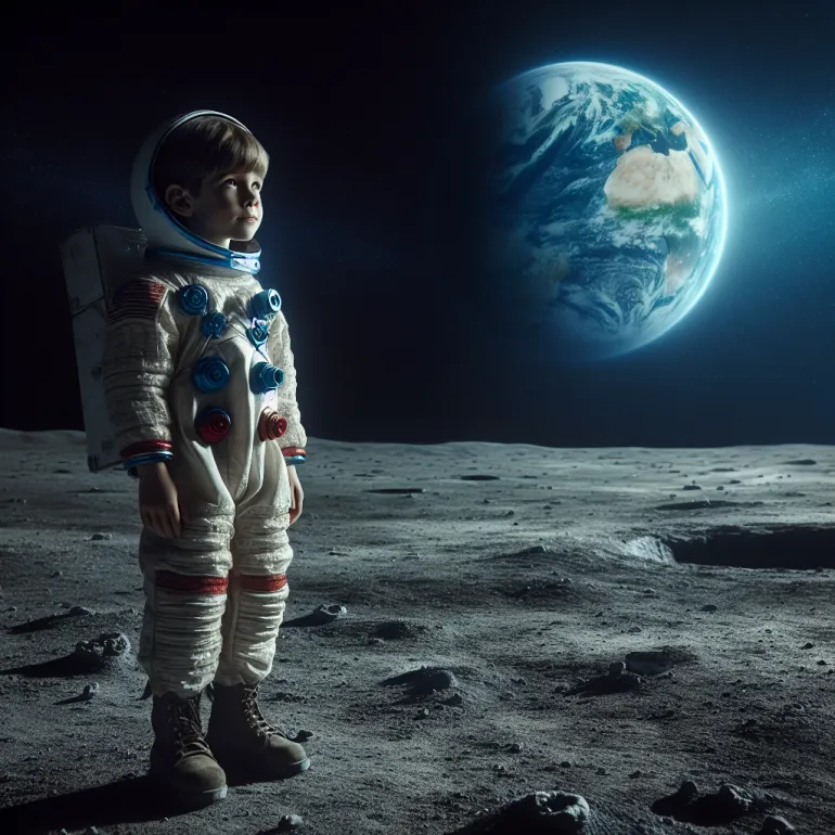 Мальчик на Луне: Путешествие в мир фантазии и науки